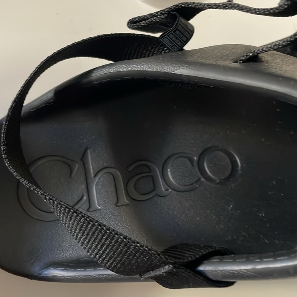 Chaco, NWOT, size 6-6.5 women, 37 euro, comfort supportive sandals, black - Picture 3 of 7